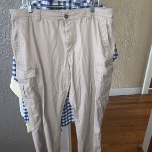 Mens Cargo Khakis 38 X 34